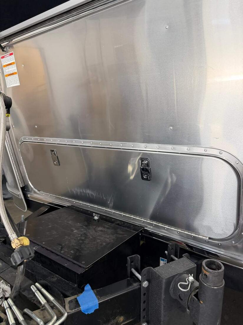 Front compartment back together